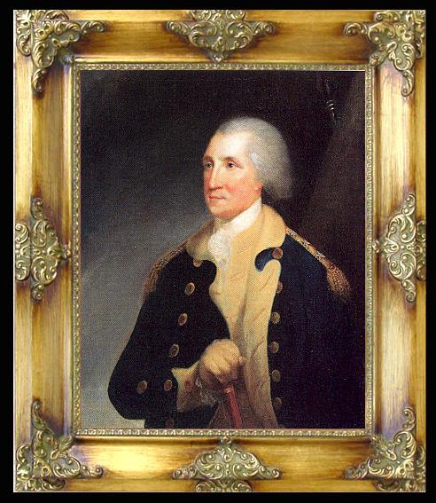 framed  Pine, Robert Edge George Washington, Ta039